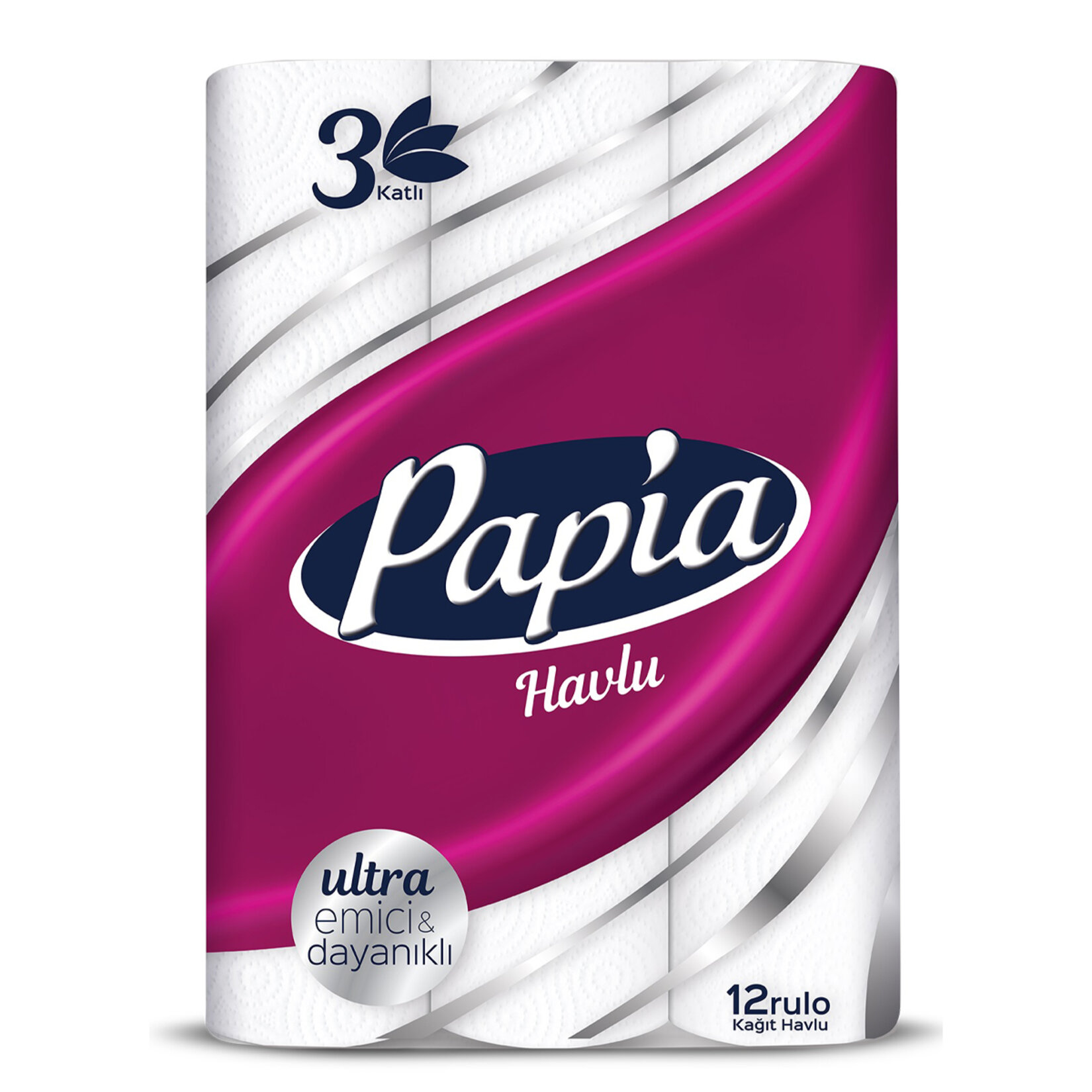 PAPİA 12'Lİ KAĞIT HAVLU 3 KATLI